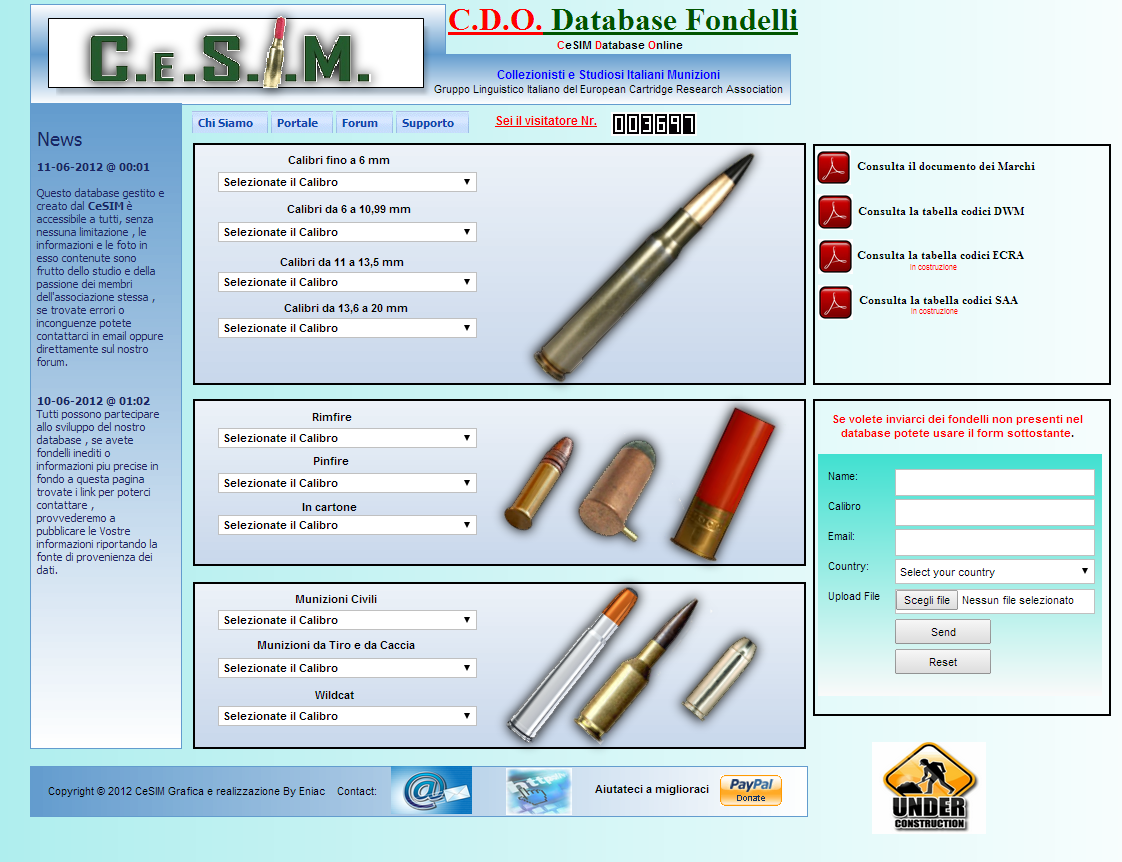 Il nostro archvio fondelli online